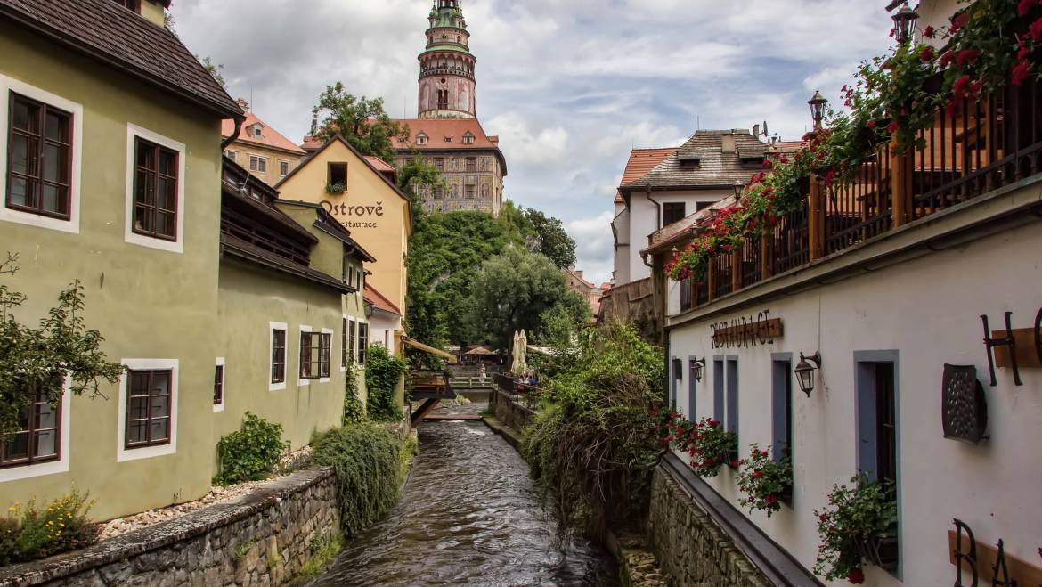 Romatický Český Krumlov