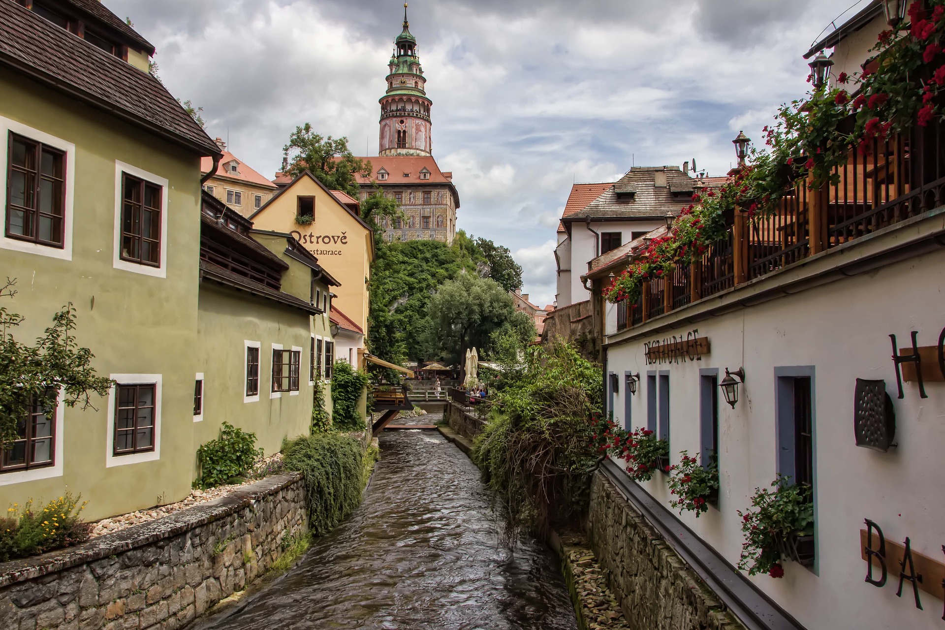 Romatický Český Krumlov